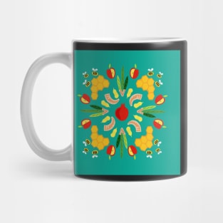 Yomim Noraim Titanic Teal Mug